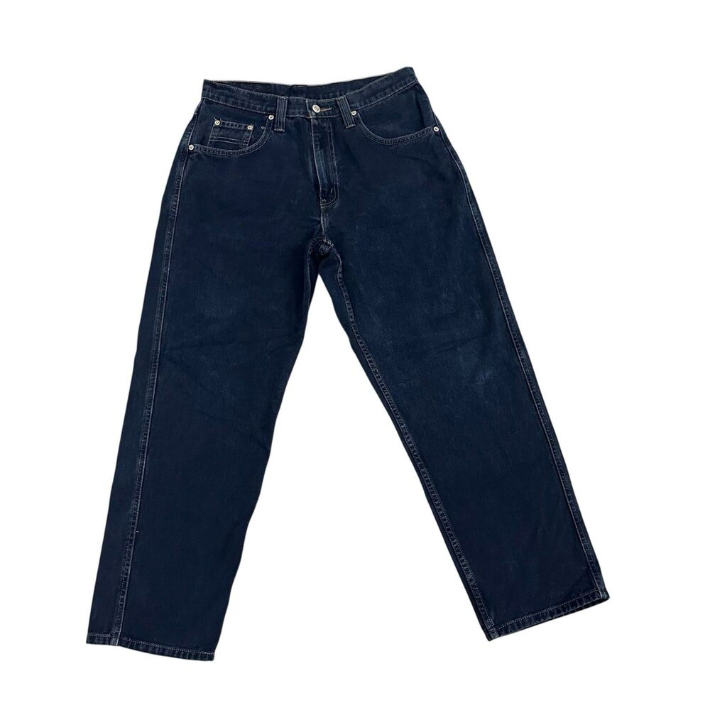 Vintage Levis L2 Jeans 575 Mens 31 X 29.5 Loose Fit Denim 90s Baggy White Tab